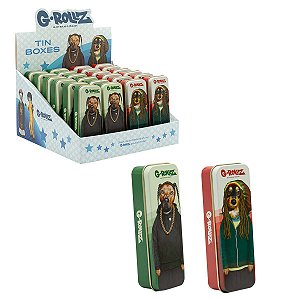 Tin Boxes G-ROLLZ Pets Rock Small Storage