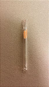 Piteira de vidro Collab Orange House Longa Bucal 5mm