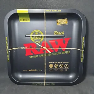 Bandeja Raw Square Black