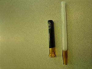 Piteira De Vidro Arte De Fumar Duo Collors