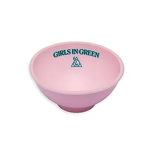 Cuia De Silicone Girls In Green - Rosa