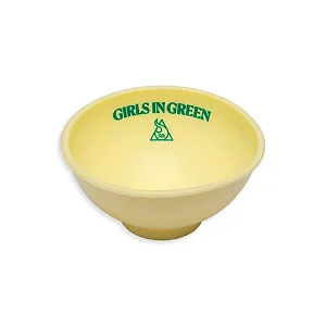 Cuia De Silicone Girls In Green - Amarelo