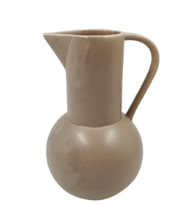 Vaso ceramica bege