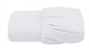 Lençol elastico branco solteir