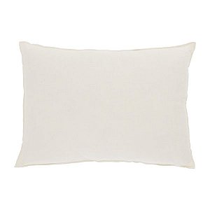 Almofada em linho off white 43x60