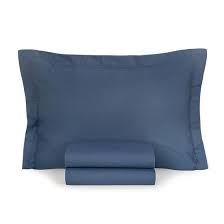 Jg Cama 3 pçs Marinho Solteiro
