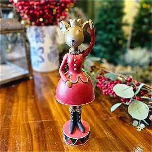 Ratinha natalina 25cm