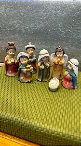 Presepio 7 pçs em Resina