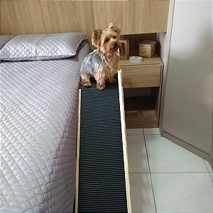 Rampa Pet 120 c/ Plataforma e Grade (Largura 35cm)
