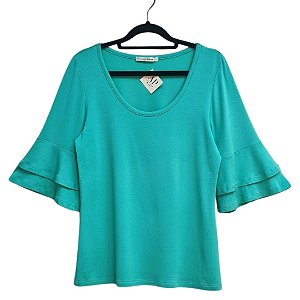 Blusa Maria Maluca Turquesa G