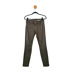 Calça ZARA Verde Militar 38