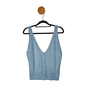 Blusa Regata Lofty Style Azul Claro M
