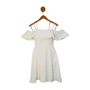 Vestido Forever 21 Off-White M