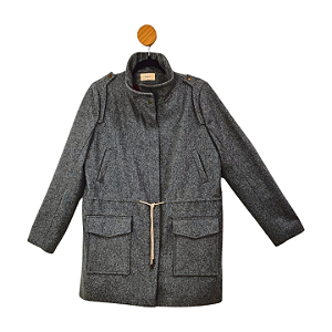 Sobretudo Ba&sh Cinza G