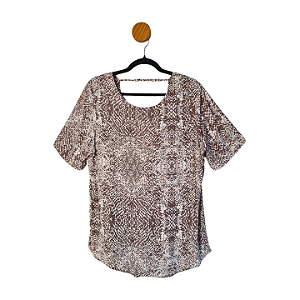 Blusa Absolutti Cinza M/G
