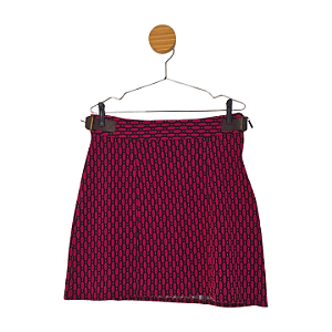 Saia Le Lis Blanc Preto e Rosa G