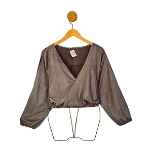 Blusa Cinza G