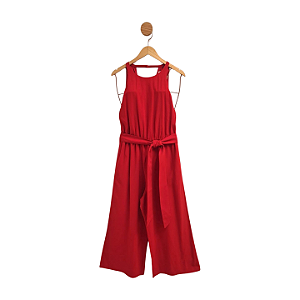 Macacão ZARA Vermelho G