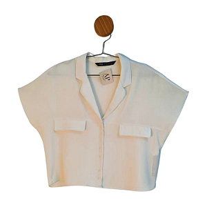 Blusa ZARA Off White PP