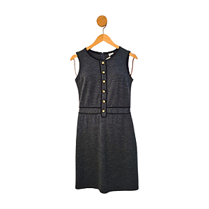 Vestido Daslu Cinza 40