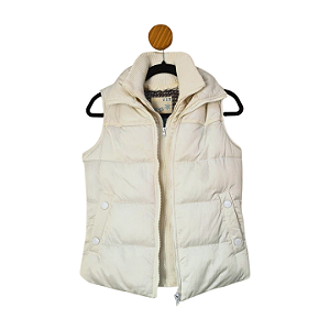 Colete ZARA Branco M