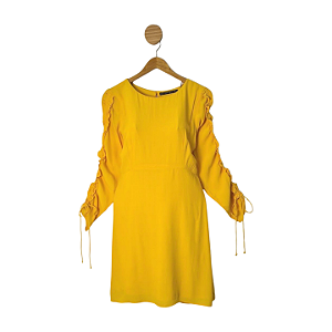 Vestido ZARA Amarelo G