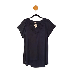 Blusa Dona Pink Preta G