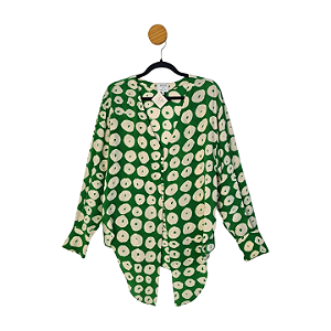 Camisa Le Lis Blanc Verde 38