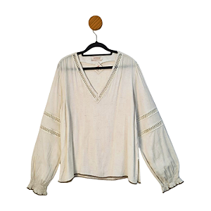 Blusa Maria Valentina Cru M/G