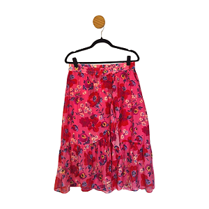 Saia Gerard Darel Vermelha Rosa 44