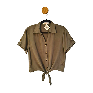 Blusa Misimi Verde Militar GG