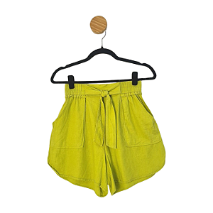 Short Marfinno Verde Limão PP