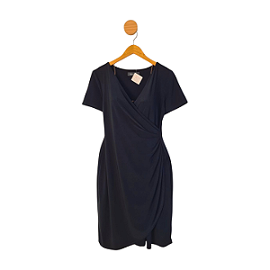Vestido Dalia Franco Preto G/M