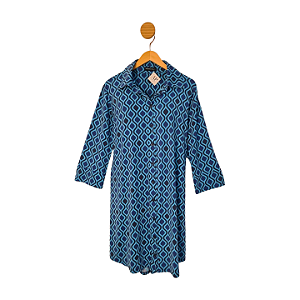 Vestido Vanderlei Lima Azul M