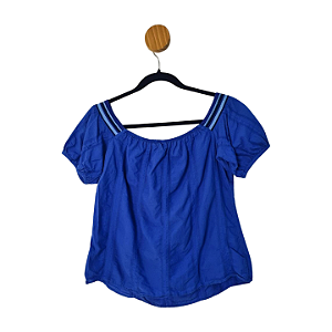 Blusa Maria Maluca Azul M