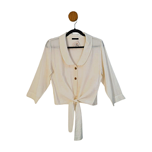 Camisa Shii Off White P