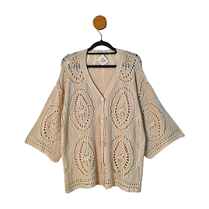 Casaco Maria Maluca Bege G