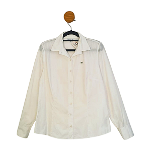 Camisa Lacoste Branca 42