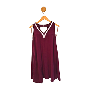 Vestido Forever 21 Vinho P