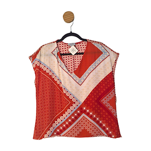 Blusa Fillity Coral 40