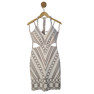 Vestido Lança Perfume Off White PP