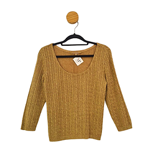 Blusa Les Filos Dourado M