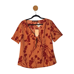Blusa Maria Filó Terracota M