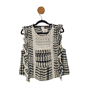 Blusa Free People Bege 38