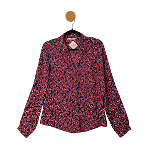 Camisa AK Azul e Vermelho 40