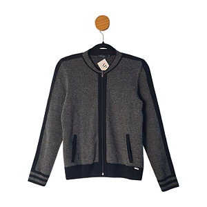 Casaco Bonneterie Cinza P