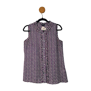 Blusa Banana Republic Roxa e Rosa M