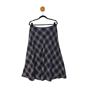 Saia Sacada Azul Marinho 44