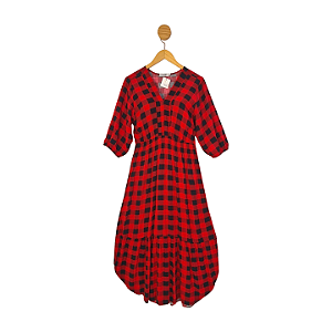 Vestido Aura Vermelho M