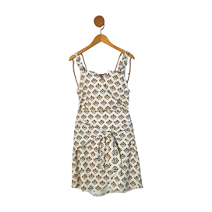Conjunto All Side Branco e Amarelo 42